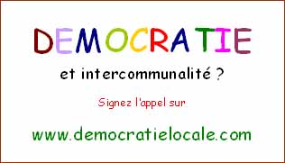 Démocratie et intercommunalité